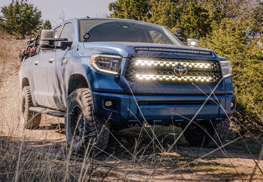 Cali Raised LED Low Profile Ditch Light Kit | '14- '21 Tundra
