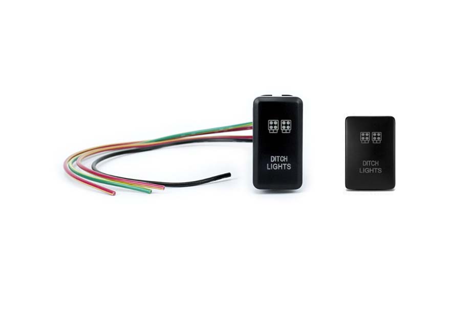 Cali Raised LED Low Profile Ditch Light Kit | '03- '09 4Runner