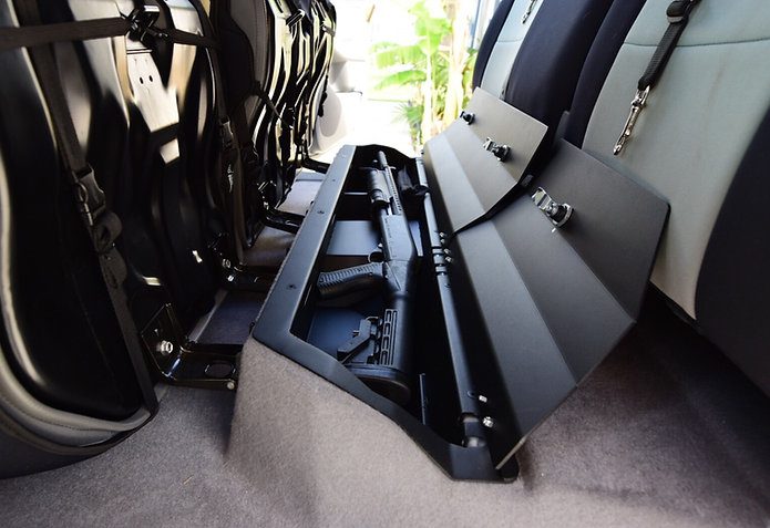 ESP Truck Steel/Aluminum Rear Under Seat Storage | '05 - '23 Tacoma