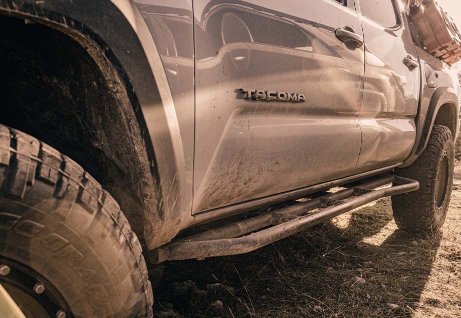 Cali Raised Step Edition Rock Sliders | '05 - '23 Tacoma