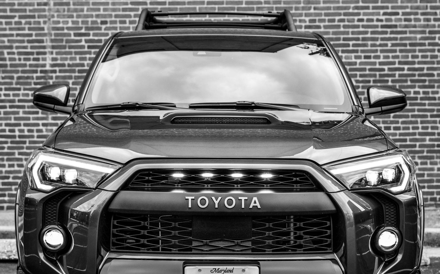 4Runner White LED Grille Lights w/ Smoked Lens | '14 - '24 4Runner