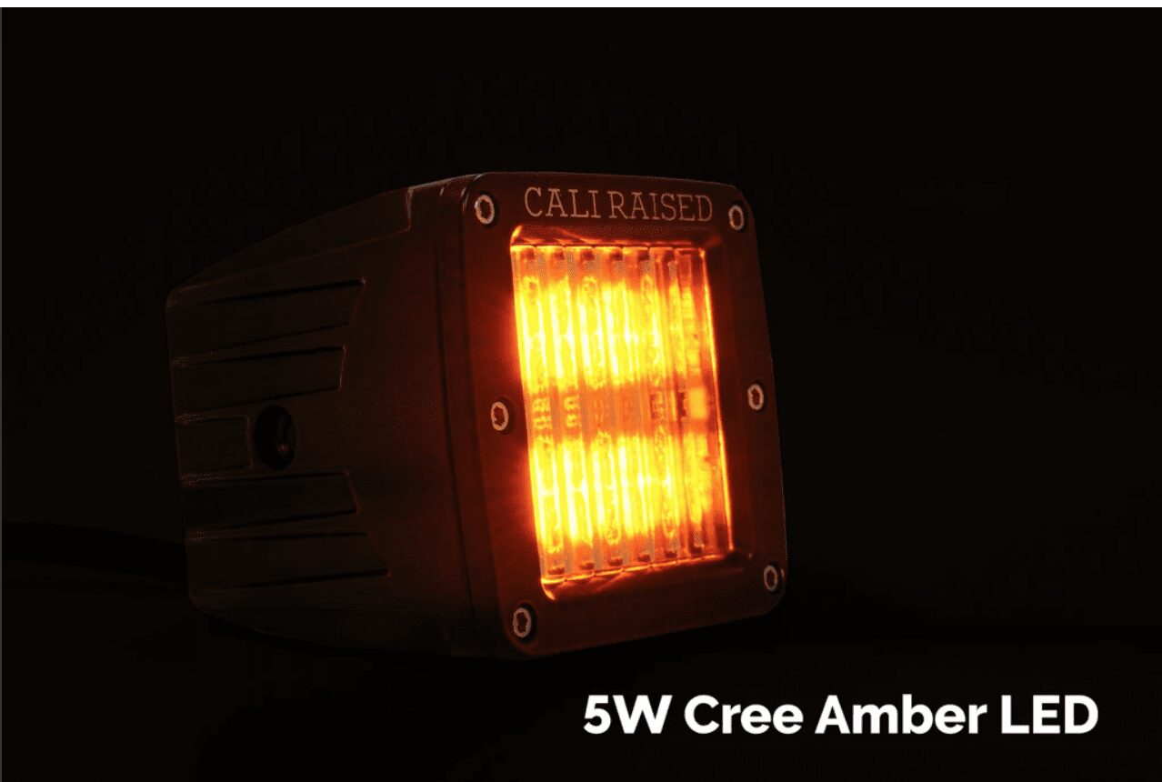 Cali Raised LED Low Profile Ditch Light Kit | '05- '15 Tacoma