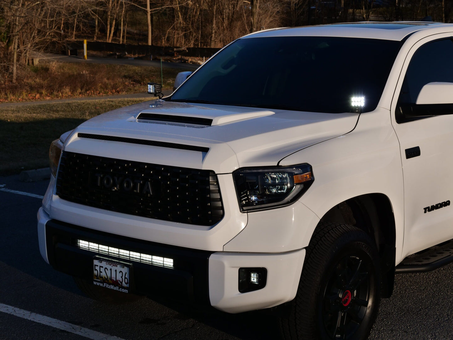 Cali Raised LED Low Profile Ditch Light Kit | '14- '21 Tundra