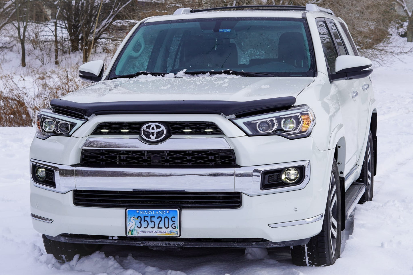 4Runner White LED Grille Lights w/ Smoked Lens | '14 - '24 4Runner