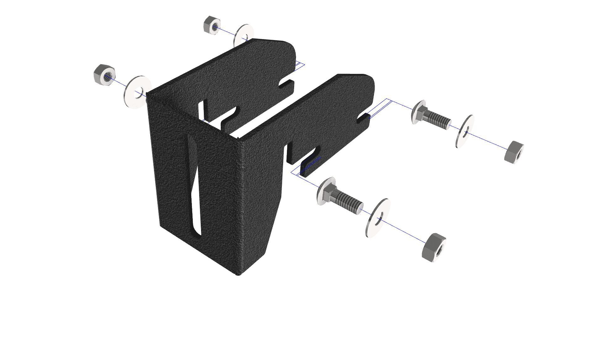 Prinsu Low Profile Awning Bracket