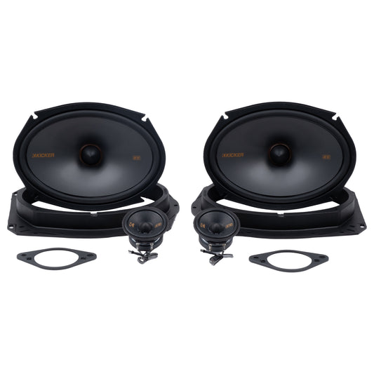 Kicker 4 Speaker Plug & Play Bundle Installation Guide | 2016-2023 Tacoma Access Cab