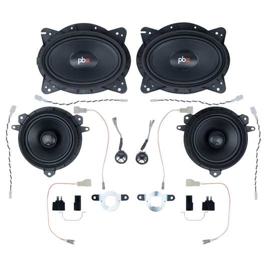 Powerbass 6 Speaker Plug & Play Bundle Installation Guide | 2016-2023 Tacoma