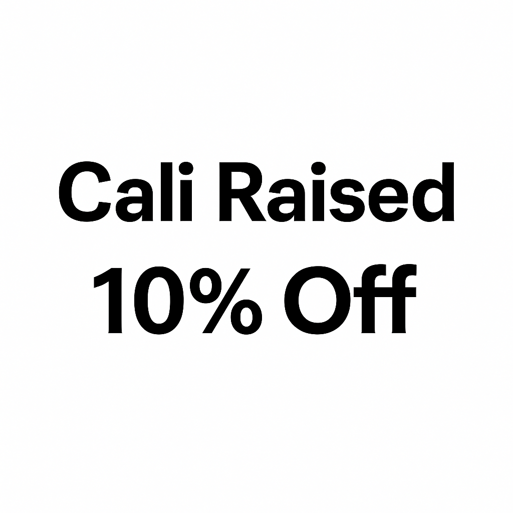 Cali Raised 10% Off