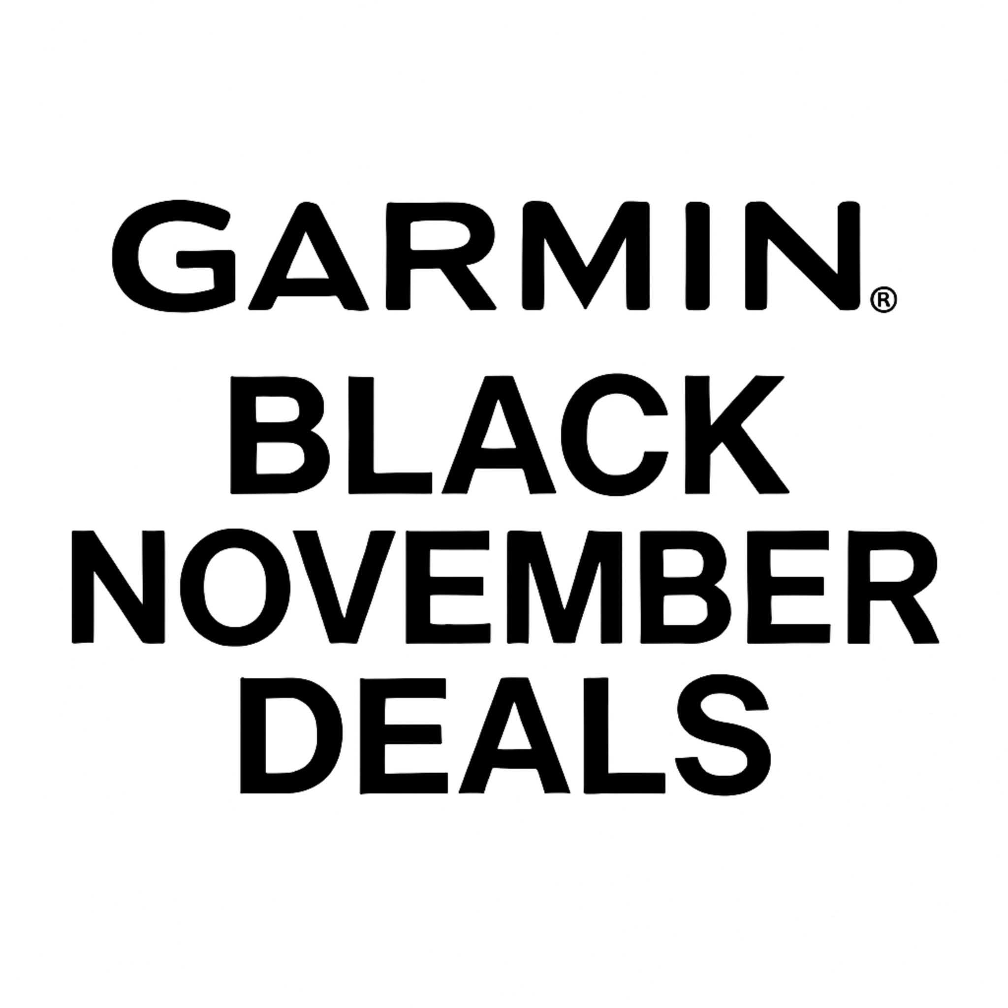 Garmin Black November Deals