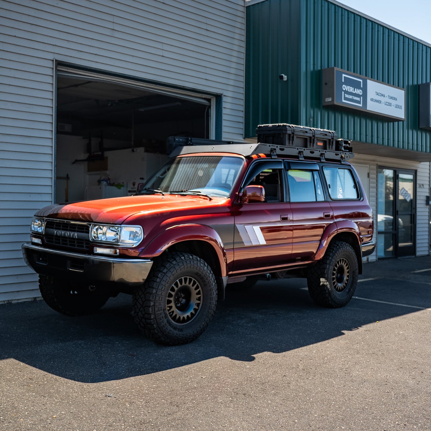 Taco Vinyl 80 Series Land Cruiser Retro Stripes