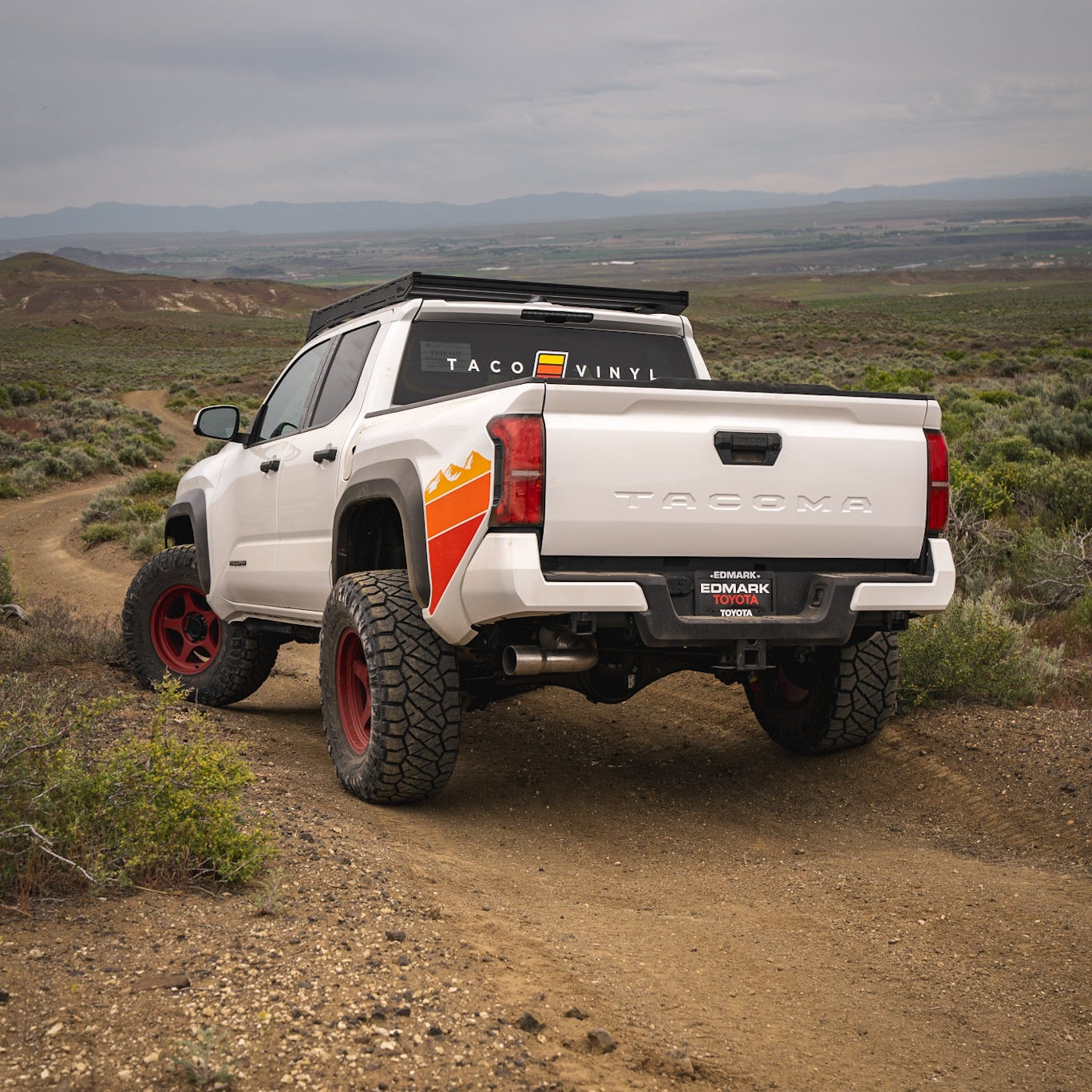 Taco Vinyl Lower Bedside Decals | '24+ Tacoma