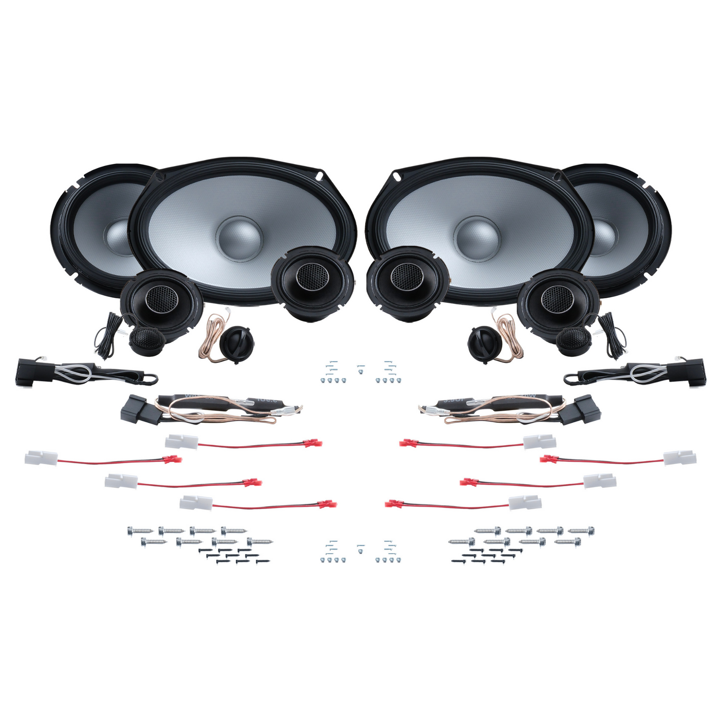 Alpine 8 or 12 Speaker Plug & Play Bundle (6x9 Front Door Speaker) | '25+ 4Runner