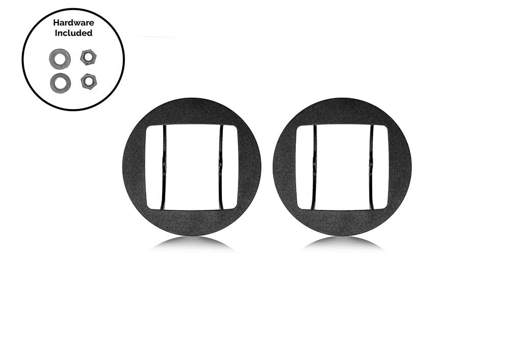 Cali Raised LED Fog Light Pod Replacements Brackets Kit | '05 - '11 Tacoma