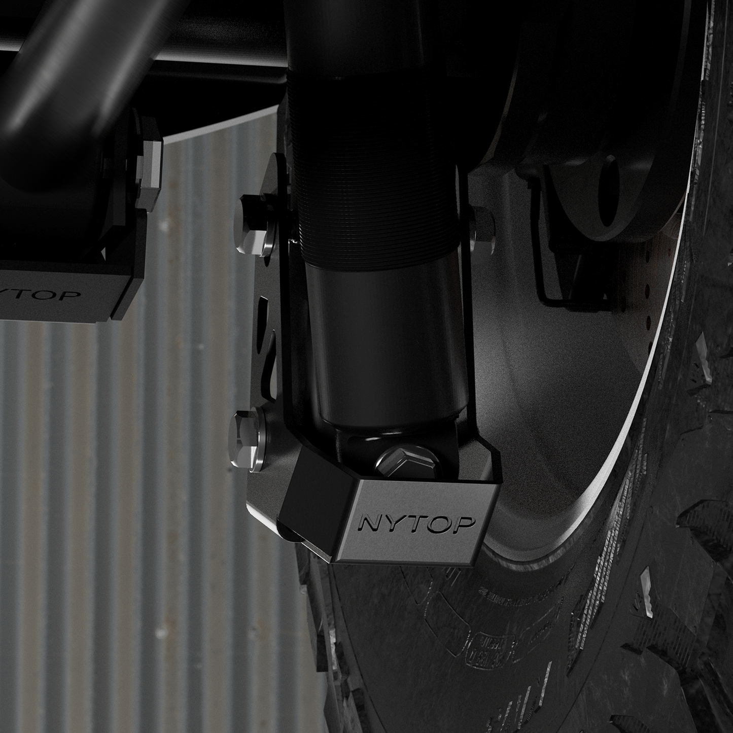 Toyota Tacoma Rear Shock Mount Skid Plate Kit | '24+ Tacoma