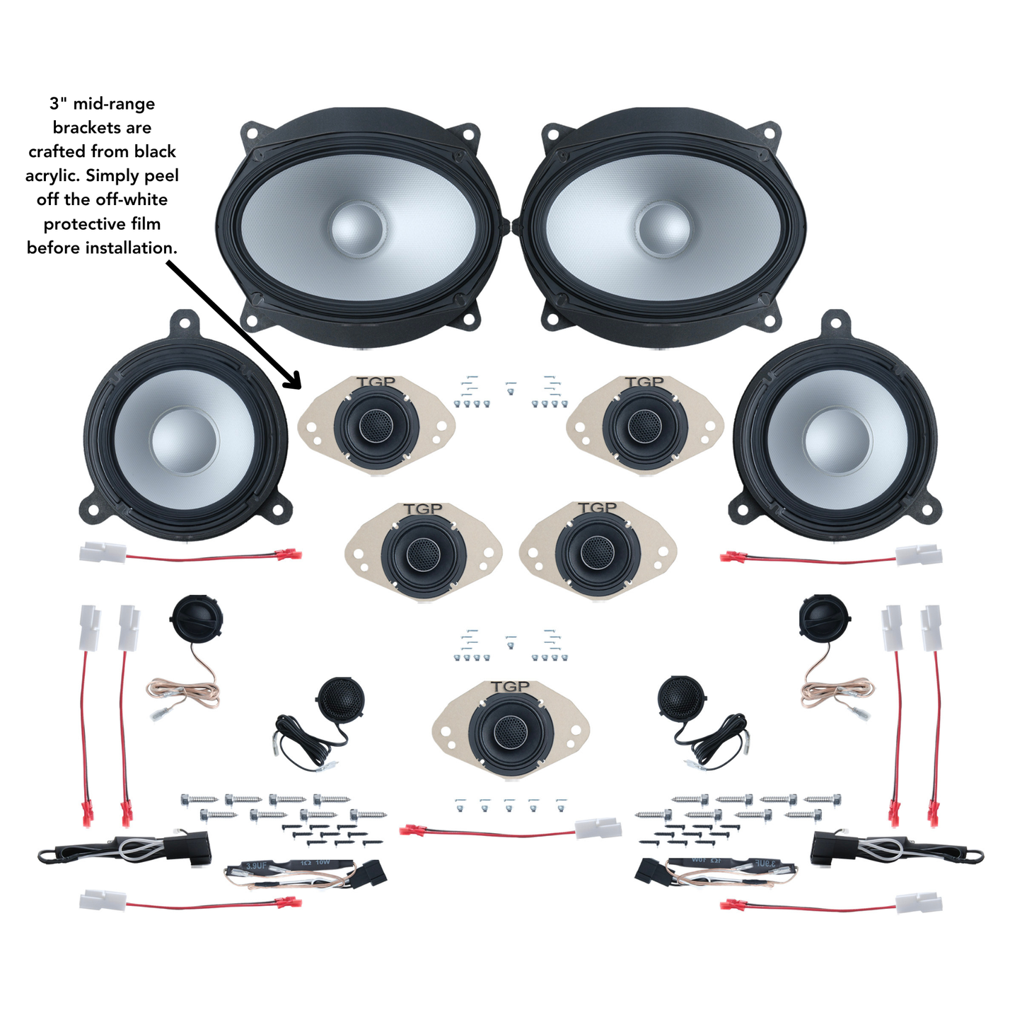 Alpine 13 Speaker Plug & Play Bundle | '24+ Land Cruiser (JBL Amplified Only)