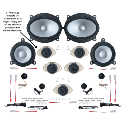 Alpine 13 Speaker Plug & Play Bundle | '24+ Land Cruiser (JBL Amplified Only)