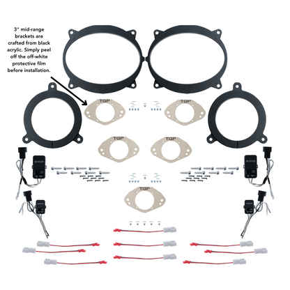 Audison 13 Speaker Plug & Play Bundle | '24+ Land Cruiser (JBL Amplified Only)