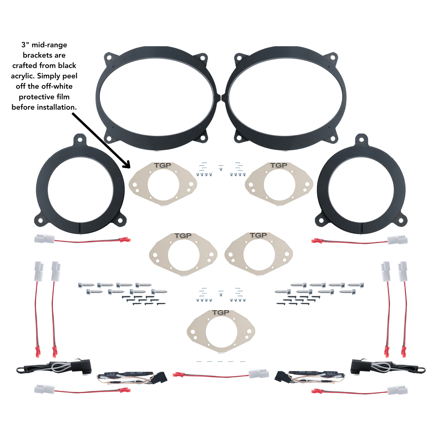 Alpine 13 Speaker Plug & Play Bundle | '24+ Land Cruiser (JBL Amplified Only)