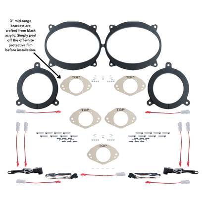 Alpine 13 Speaker Plug & Play Bundle | '24+ Land Cruiser (JBL Amplified Only)