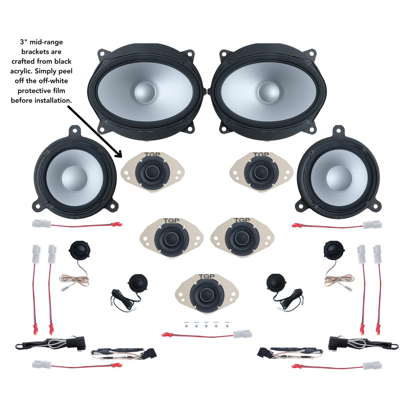 Alpine 13 Speaker Plug & Play Bundle | '24+ Land Cruiser (JBL Amplified Only)