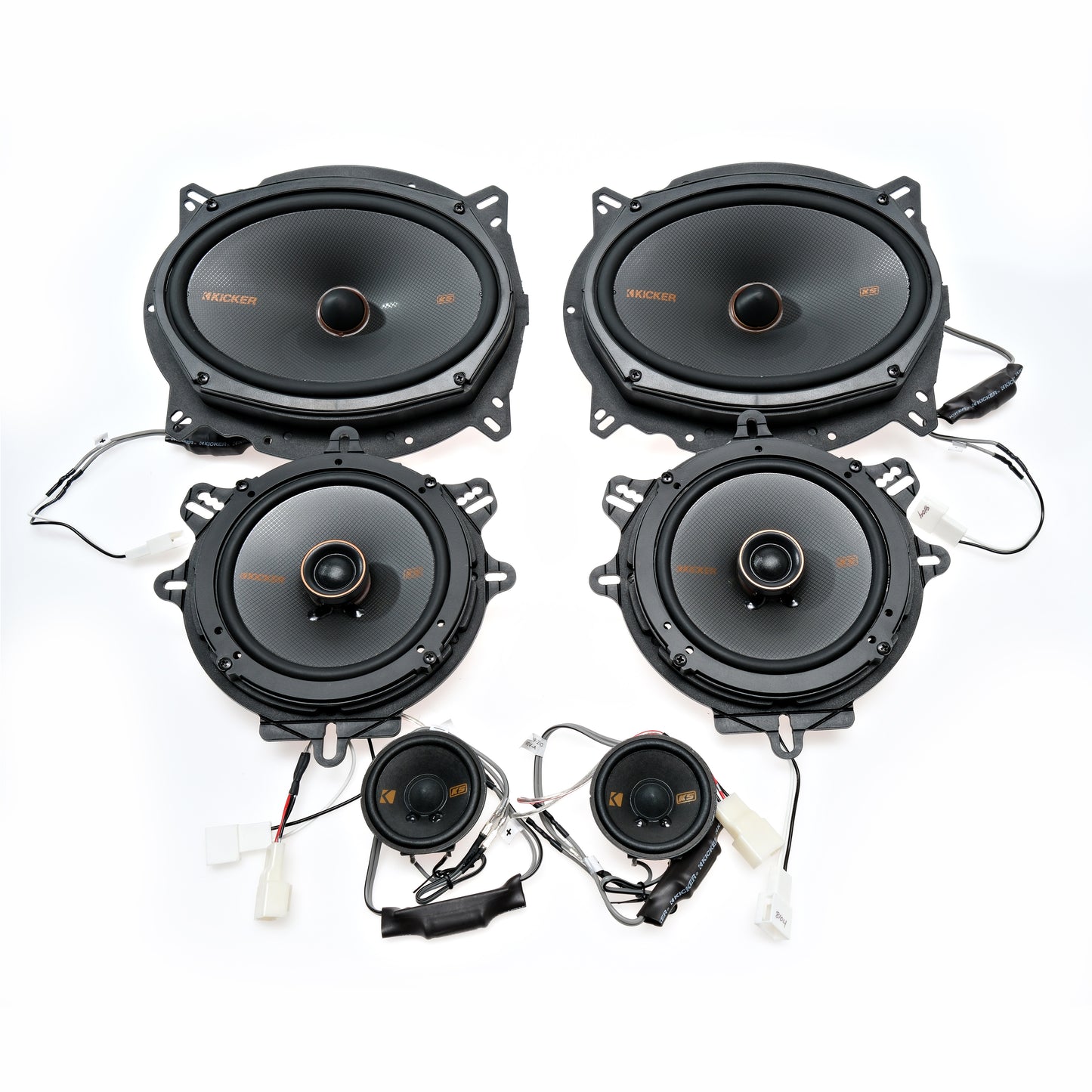 Kicker Plug & Play 6 Speaker Bundle Upgrade | '03 - '09 4Runner