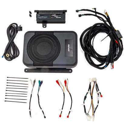 Alpine Plug & Play 4-Channel Amp & Powered Subwoofer Kit | '16 - '23 Tacoma