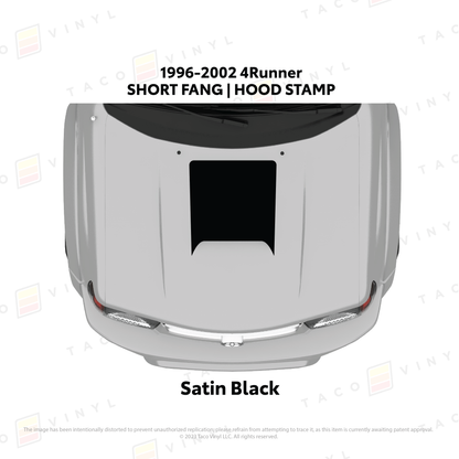 Taco Vinyl 4Runner Hood Stamp | '96 - '02 4Runner