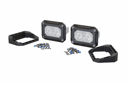 Morimoto 2Banger Flush Mount Kit | Universal Fitment