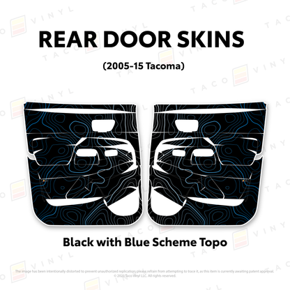 Taco Vinyl Tacoma Door Skins | '05 - '15 Tacoma