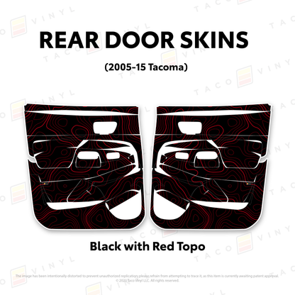 Taco Vinyl Tacoma Door Skins | '05 - '15 Tacoma