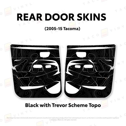 Taco Vinyl Tacoma Door Skins | '05 - '15 Tacoma