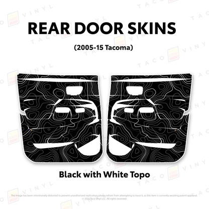 Taco Vinyl Tacoma Door Skins | '05 - '15 Tacoma