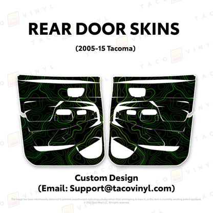 Taco Vinyl Tacoma Door Skins | '05 - '15 Tacoma