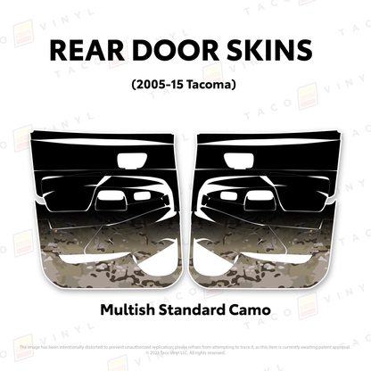 Taco Vinyl Tacoma Door Skins | '05 - '15 Tacoma