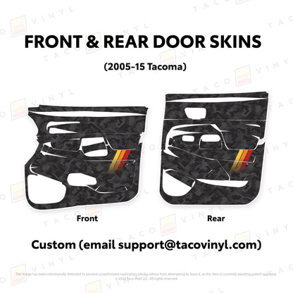 Taco Vinyl Tacoma Door Skins | '05 - '15 Tacoma