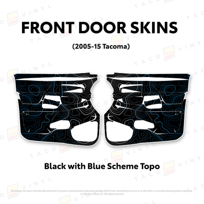 Taco Vinyl Tacoma Door Skins | '05 - '15 Tacoma