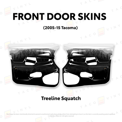 Taco Vinyl Tacoma Door Skins | '05 - '15 Tacoma