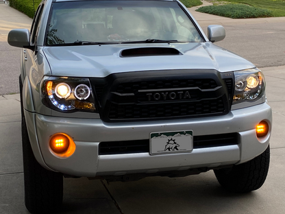 Cali Raised LED Fog Light Pod Replacements Brackets Kit | '05 - '11 Tacoma