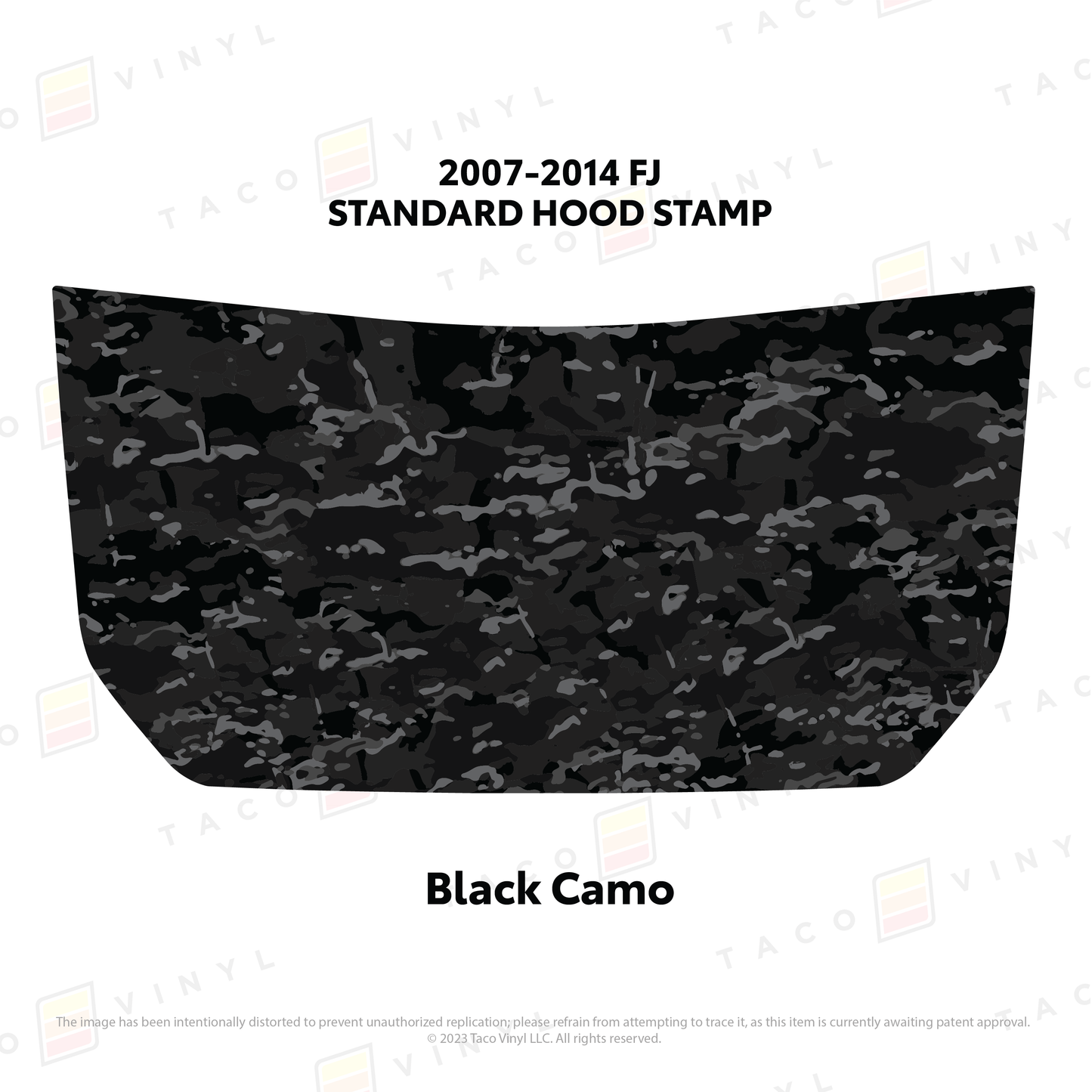 Taco Vinyl FJ Cruiser Hood Stamp | '07 - '14 FJ Cruiser