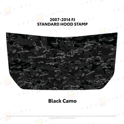 Taco Vinyl FJ Cruiser Hood Stamp | '07 - '14 FJ Cruiser