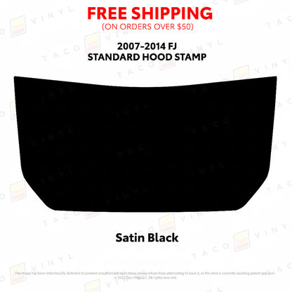 Taco Vinyl FJ Cruiser Hood Stamp | '07 - '14 FJ Cruiser