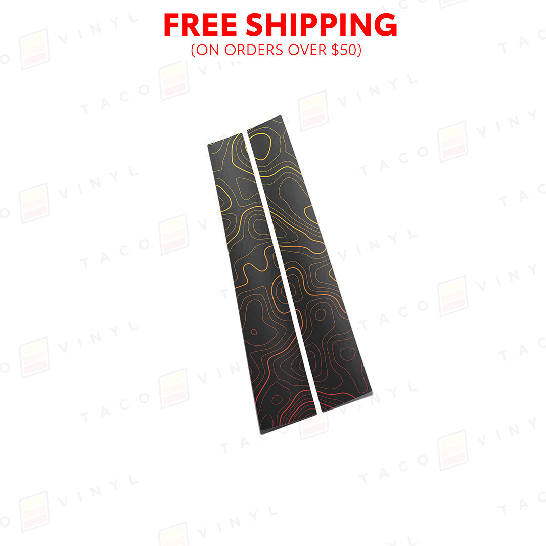 Taco Vinyl 4Runner Door Pillar Decals | '10 - '24 4Runner