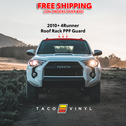 Taco Vinyl 4Runner PPF Roof Rack Guard | '10 - '24 4Runner