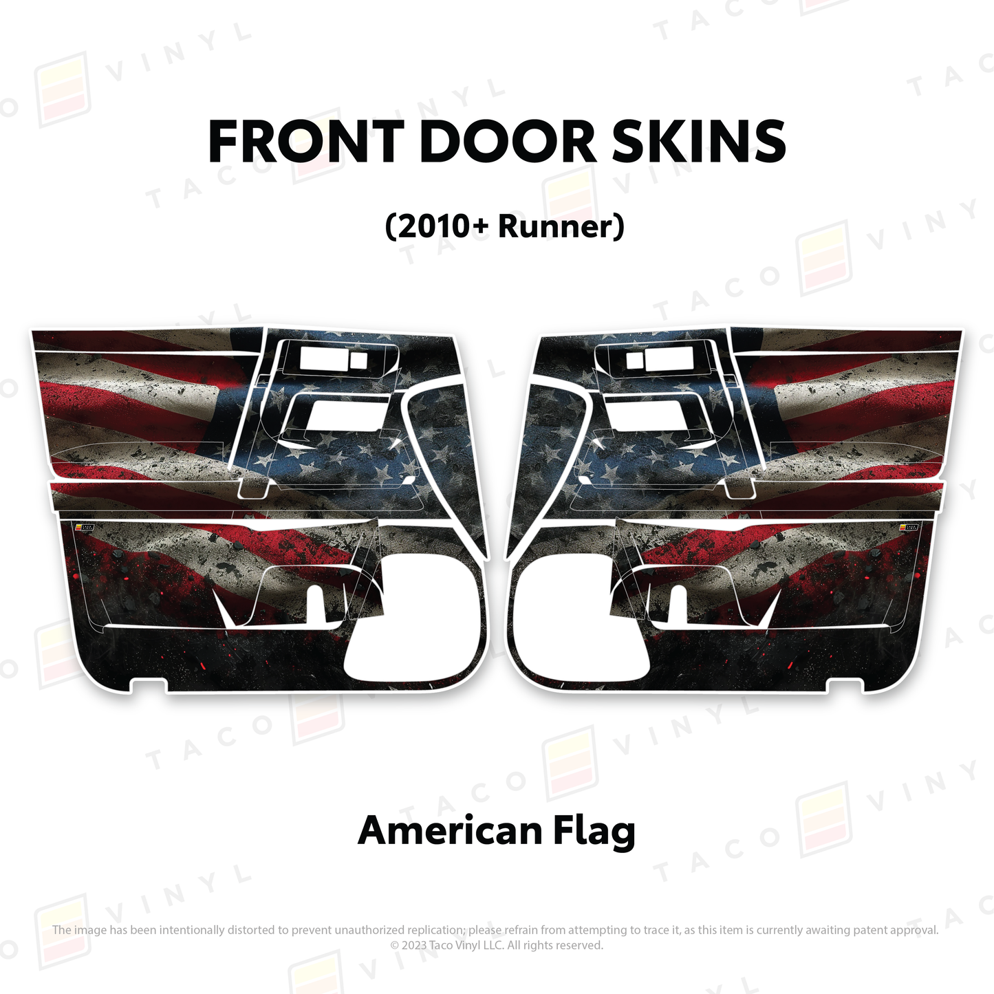 Taco Vinyl 4Runner Door Skins | '10 - '24 4Runner