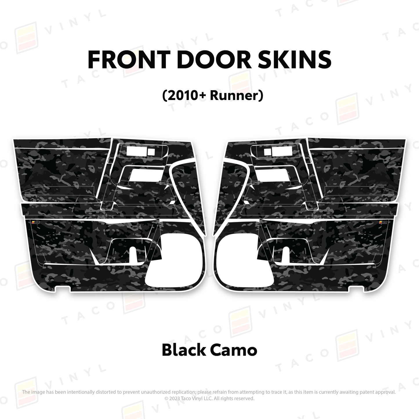 Taco Vinyl 4Runner Door Skins | '10 - '24 4Runner