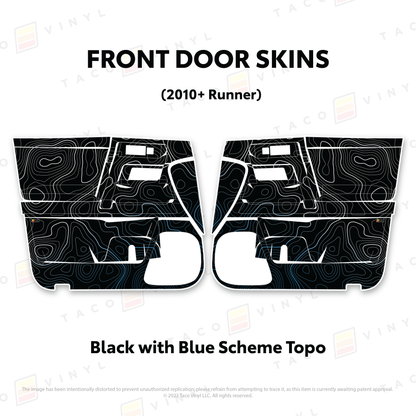 Taco Vinyl 4Runner Door Skins | '10 - '24 4Runner