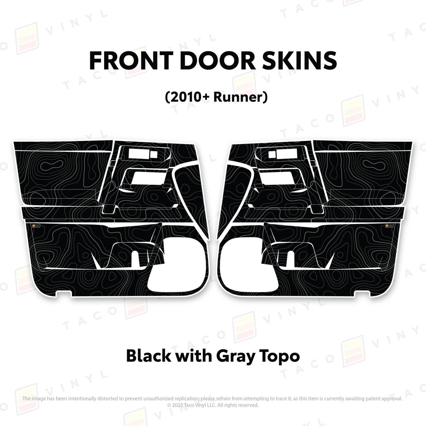 Taco Vinyl 4Runner Door Skins | '10 - '24 4Runner