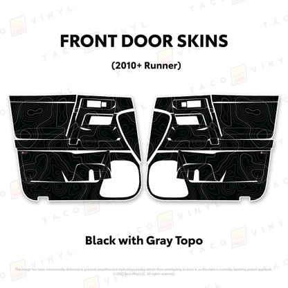Taco Vinyl 4Runner Door Skins | '10 - '24 4Runner