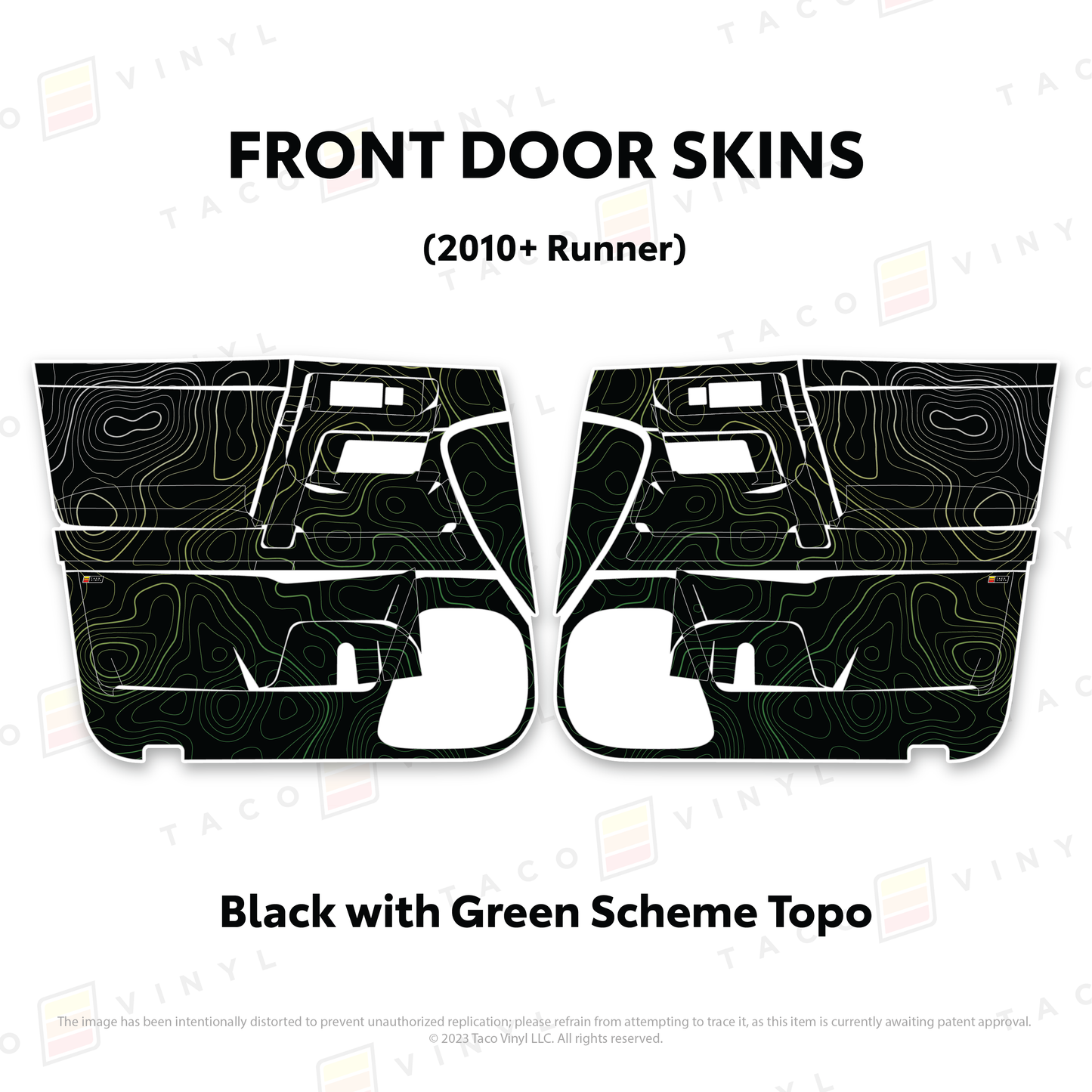 Taco Vinyl 4Runner Door Skins | '10 - '24 4Runner