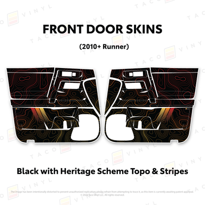 Taco Vinyl 4Runner Door Skins | '10 - '24 4Runner